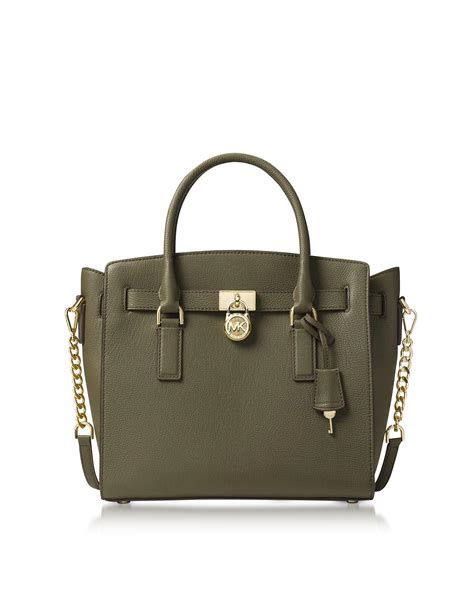 green handbag michael kors|michael kors olive green handbags.